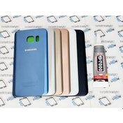 Resim Samsung Uyumlu Galaxy S7 Arka Pil Kapağı + B-7000, 