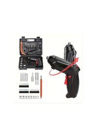 Resim Tcherchi UL56058 Şarj Edilebilir Akülü Elektrikli Ev Tornavida Seti 48 Parça 