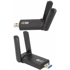 Resim Wifi Alıcı Dual Band USB 3.0 Adaptör Kablosuz Windows 7/8/10/11 - Lisinya 