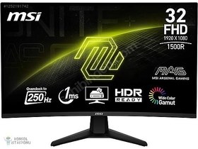 Resim MSI MAG 32C6X Gaming Monitör 250Hz 1ms Adaptive-Sync 