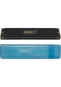 Resim Midex Hn-24bk Siyah 24 Delikli Mızıka 