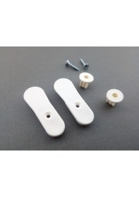 Resim Zebra Perde Alt Çıta Plastiği-Zebra Perde Alt Çıta Tıpası-Plastik 