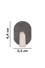 Resim Genel Markalar Paslanmaz Çelik Gövde Inox 2'li Banyo Mutfak Duvar Askısı 