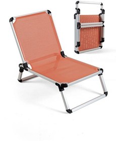 Resim Reyo Katlanır Bakır Plaj Sandalyesi 