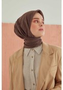 Resim Miray Düz Pamuk Eşarp - Acı Kahve Acı Kahve 