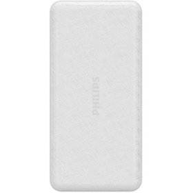 Resim Philips DLP1910NW 10.000 mAh Power Bank Beyaz (2 Çıkış) 