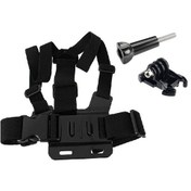 Resim Eken Sjcam Pivot Vidalı Göğüs Kemeri Hızlı Çıkar 3lü Set Gp26hv 