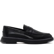 Resim Erkek Siyah Casual Deri Loafer Derimod