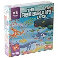 Resim Ks Games The Fisherman's Luck 24 Parça Puzzle 