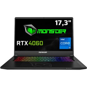 Resim MONSTER Tulpar T7 V26.1.1 Intel Core i7 13700H 16 GB RAM 1 TB SSD 8 GB RTX 4060 Windows 11 17,3" FHD 144 Hz 