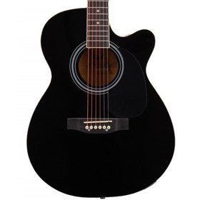 Resim Angel AFG100-BK Siyah Akustik Gitar 