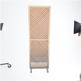 Resim sdf kereste Ahşap Paravan Seperatör 65*200 