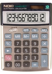 Resim Noki H-MC001 Masaüstü 12 Hane Hesap Makinesi 