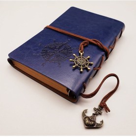 Resim Universal Pusula Deri Defter 