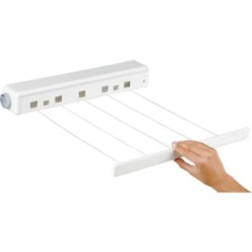 Resim Beyaz 5 Ipli Çek As, Otomatik Çamaşır Kurutmalık, Pratik ve Kullanışlı 