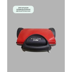 Resim Allians 2000W Tost Makinesi, Çıkarılabilir Plakalar, Termostatlı, Kolay Temizlenir 