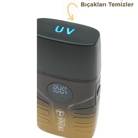 Resim Trina Professional Şarjlı Tıraş Makinesi Sarı TRNSKLKS0024YL 