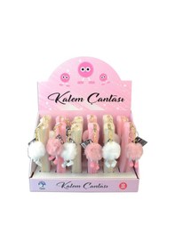 Resim Dolphin Orta Boy Deri Kalem Çantası Dlp-pc-977 Çok Renkli 