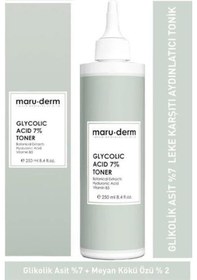 Resim Maruderm Glycolic Acid 7% Toner 250 ML 