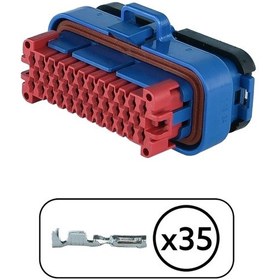 Resim Konnektör Mavi 35 Pin Kablosuz 