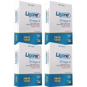 Resim Ligone Omega-3 Softjel 4X 
