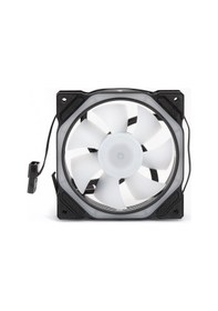 Resim Zauss ZX-300 Sekizgen RGB 12 CM Kasa Fanı 