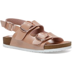 Resim İnci Domınık.Z 2Fx Kadın Düz Sandalet Pembe 