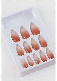 Resim Cosmotex Orange Takma Tırnak-sütlü Kahve 