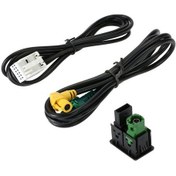 Resim Ma An Yeni Touran Modifiye Vw Cd Çalar Rcd510 / 310 +/300 + Usb Anahtar Tabanı + Kablo Demeti 1.5m 