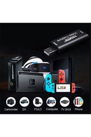 Resim Ally Video Capture Usb 2.0 To Hdmi Çevirici Dönüştürücü Adaptör 
