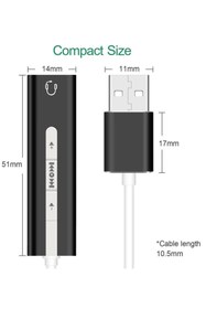 Resim Ancheyn 7.1 Usb Harici Stereo Ses Kartı 3.5mm Çevirici Dönüştürücü Ses Kartı 5072 