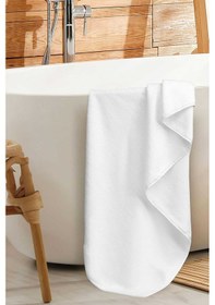 Resim Luxury Hotel 90x150 Cm %100 Pamuk Banyo Havlusu Gramajlı Beyaz Renkli 