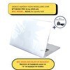 Resim McStorey MacBook Pro 16" A2141 2019 Uyumlu Şeffaf Kristal Koruyucu Laptop Kılıf 