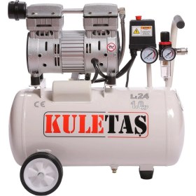 Resim Kuletaş Premium 24LT Sessiz Yağsız Hava Kompresörü 