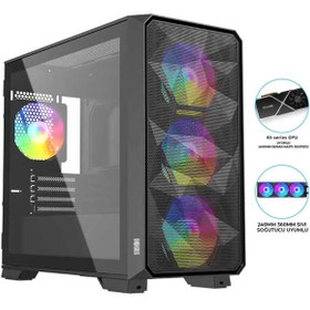 Resim RAMTECH BİLGİSAYAR FULLBOX Ryzen 5 7500F | Rtx 5070 | 32GB Ram 1TB M.2 Nvme SSD | 24.5'' 300Hz Full Setup Hazır Sistem 