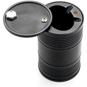 Resim Fosenze Rc Araba Simülasyonu Alüminyum Yağlı Bardak Siyah - Trx4 Axial Scx10 90046 Scx10 Iıı Uyumlu - 58x98mm 