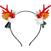 Resim Suntek Yılbaşı Kafa Bandı Sevimli Kostüm Saç Çemberi Zil " 