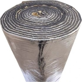 Resim Yeshılls Oto Ses Isı Yalıtım Malzemesi Folyolu Sünger Yapışkanlı 10 mm Kalın 1 m x 1 m 