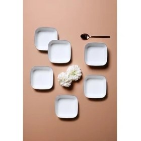 Resim Blue Stripe 6 Kişilik Kase Seti 12X12CM 