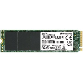 Resim Transcend TS500GMTE110Q 500 GB 1900/900 MB/s PCIe Gen3x4 QLC NVMe M.2 SSD 