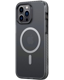Resim Rock İphone Uyumlu 14 Pro Kılıf Shield Serisi Magsafe Anti Shock - Siyah Siyah 