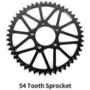 Resim Hightower Sur-ron 54t Alüminyum Dişli Yüksek Performans E-bisiklet & Off-road Aksesuarı, Siyah 