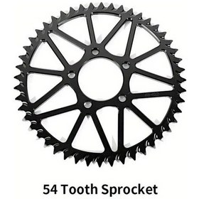 Resim Hightower Sur-ron 54t Alüminyum Dişli Yüksek Performans E-bisiklet & Off-road Aksesuarı, Siyah 