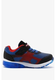 Resim Skechers S Lights Sneaker Lastik İpli Bantlı Işıklı Mavi Erkek Çocuk Ayakkabı Mavi 