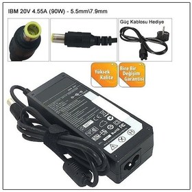 Resim Ibm/Lenovo Pavilion G450 Uyumlu 20V 4,55A 5,6X7,9Mm Adaptör 
