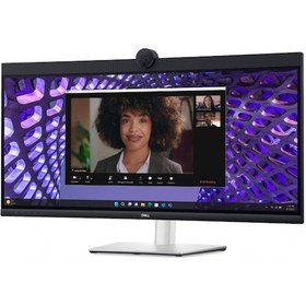 Resim Dell P3424WEB 34" 8 MS 60 HZ DP Kavisli Video Konferans Monitörü 