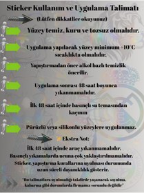 Resim meristeed Babbyonboard Renk Değiştiren Hologram Sticker – Araba, Kask, Cam vb. Yüzeyler İçin 