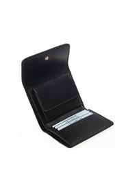 Resim Helmbrook London Eleanor Hakiki Deri Siyah Kadın Fermuarlı El Işi Rfid Korumalı Kapaklı Çıtçıtlı Büyük Cüzdan Sıyah 