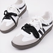 Resim Muggo Retro Çift Bağcıklı Günlük Kadın Sneaker Spor Ayakkabı 