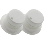 Resim Jeehugo 2 Adet Beyaz Abs Materyal Furgon/rv Tavan Su Tesisatı Vantilatör Kapağı - Fonksiyonel Akışkan Boşaltma Kapağı 